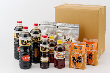 万両特選だしパック2袋と特選味噌醤油詰合せ(G-2) (H016151)