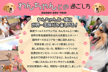 東武ワールドスクウェア 入園券(大人1名) [0342]