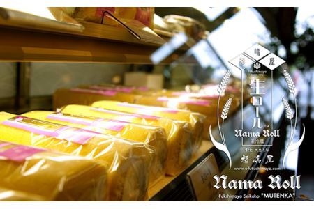 福嶋屋生ロールケーキ２点セット（バニラ・珈琲）【冷凍】