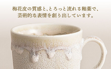 【美濃焼】RINPEN-鱗片- マグカップ＆小皿 セット ホワイト 【ヤマカ斎木製陶所】食器 豆皿 コーヒーカップ ティーカップ マグ おつまみ皿 薬味皿 ティータイム ホワイト 白 おしゃれ レンジ対応 食洗機対応 送料無料 [MEQ001]