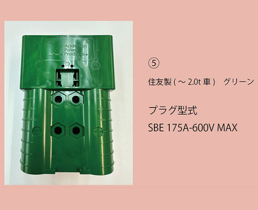 【(5) 住友製(~2.0t車)　グリーン】ABI～災害用電力変換器～ | 職場用 会社用