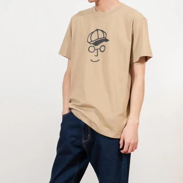 《2》【KEYMEMORY 鎌倉】キャスケットイラストTシャツ BEIGE
