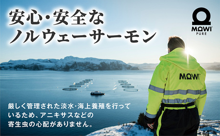サーモン モウイピュア・サーモン 1枚 900g以上 極上 生サーモン 刺身 ノルウェーサーモン 新鮮 海鮮 魚介