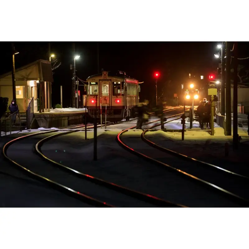 京都丹後鉄道 線路の輪切り