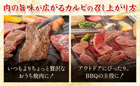あか牛カルビ 焼き肉用 約400g 合同会社たべたせいか《30日以内に出荷予定(土日祝除く)》熊本県 菊池市 肉 牛肉 お肉 和牛 あか牛 焼き肉 焼肉 やきにく BBQ バーベキュー カルビ 熊本県産 冷凍 送料無料