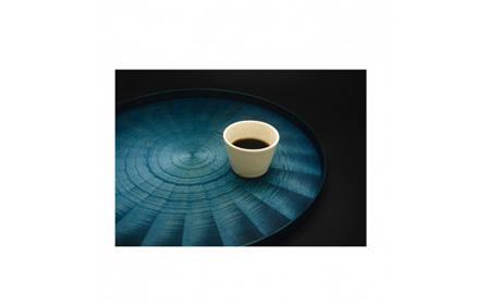 Round Rays Tray L 藍染  ｜トレー プレート お皿 皿 食器 インテリア