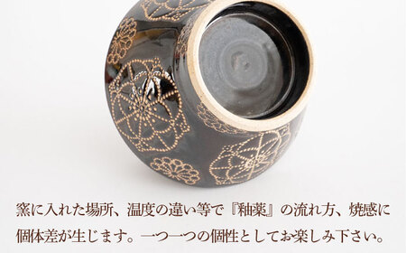 【波佐見焼】ステッチ くらわんか碗（ホワイト・ブラウン）2点セット 食器  皿 茶碗 ペア【藍染窯】[JC118] 波佐見焼