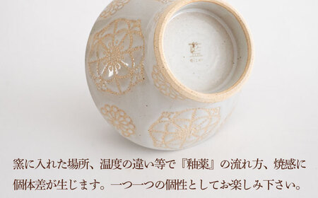 【波佐見焼】ステッチ くらわんか碗（ホワイト・ホワイト）2点セット 食器  皿 茶碗 ペア【藍染窯】[JC119] 波佐見焼