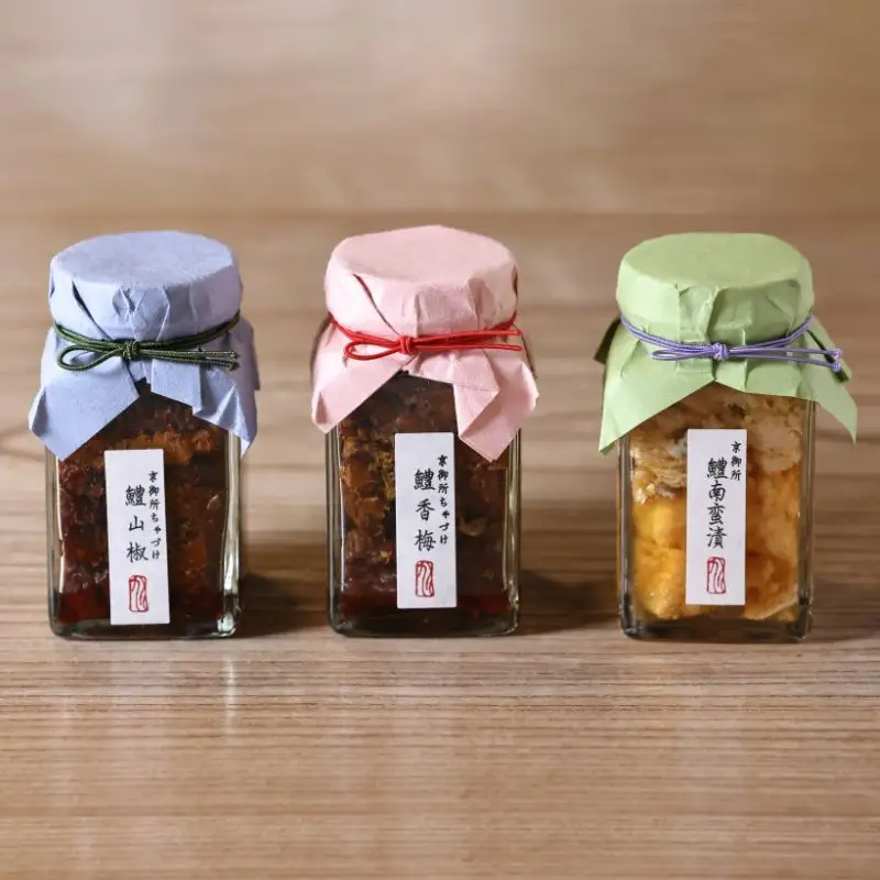【京料理かじ】京御所はも三味(鱧山椒・鱧香梅・鱧南蛮漬)｜京都 料亭 ご飯のお供 人気