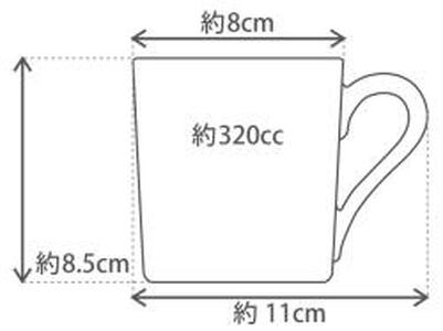 マグペアセット（うまくゆく）＜大倉陶園＞ ABA0010