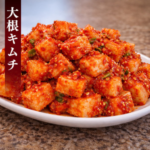 40年愛される旨辛絶品！手作りプレミアム・キムチセット2.8kg C｜明洞　キムチ