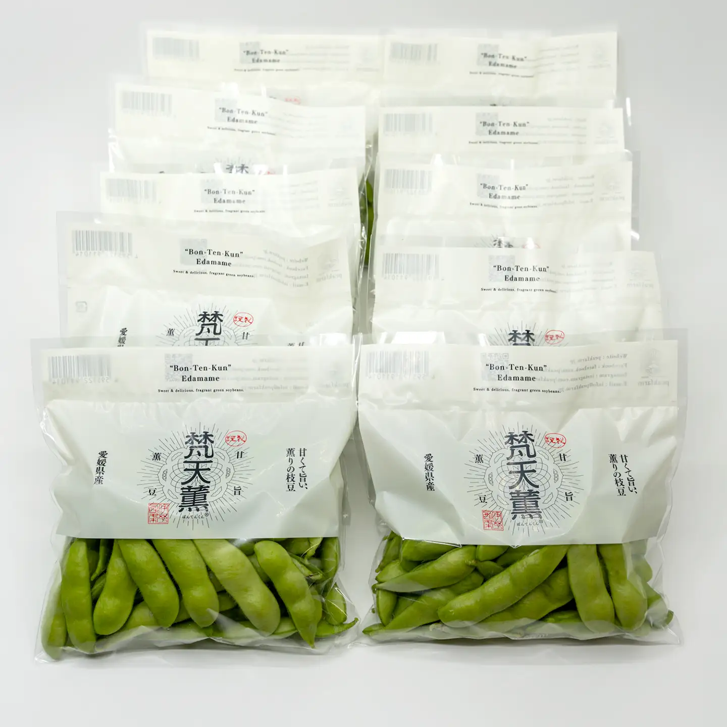 【先行予約】枝豆 梵天薫えだまめ（優品・家庭用）180g×10袋 枝豆