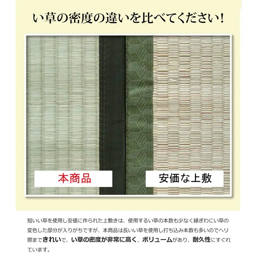 い草上敷き【清正】江戸間6畳