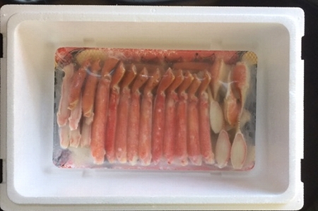 ボイルずわいがにカット脚(棒肉・肩肉・爪肉)計800g B-01055