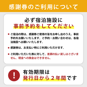 南房総市宿泊施設で利用できる感謝券　旅行チケット mi0023-0002