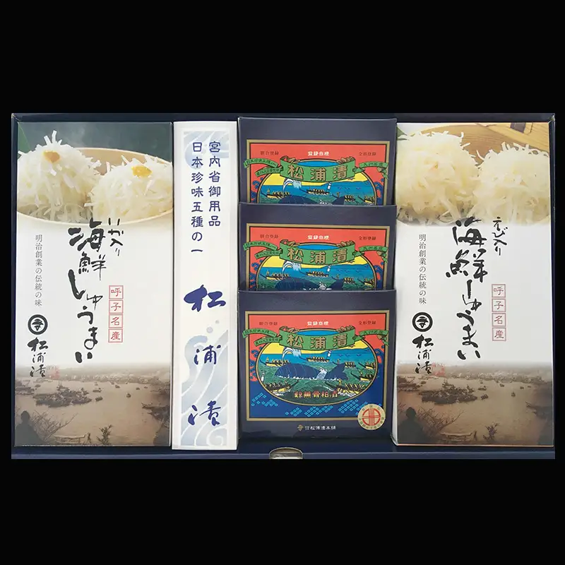海鮮しゅうまい・松浦漬小箱詰合せ ギフト 贈り物 呼子名物 惣菜 おつまみ いかしゅうまい