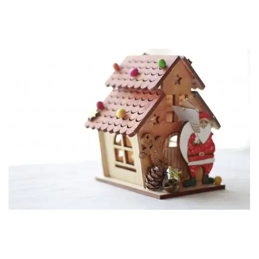 あかりの灯るクリスマスのおうち（完成品）[945]