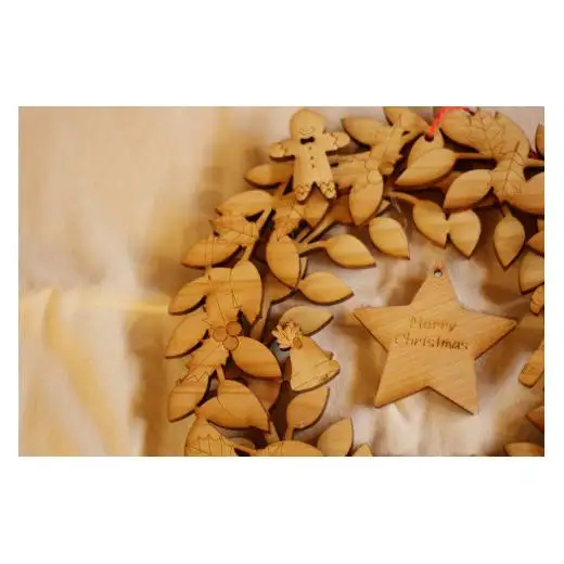 ひのきの香りクリスマスリース（おうちでつくるキット）[947]
