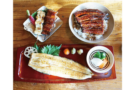 血抜き締め国産うなぎを炭火で1本1本丁寧に手焼きした「うなぎ 蒲焼 大串 4本セット」[ヤママツ村田商店 静岡県 吉田町 22424040]