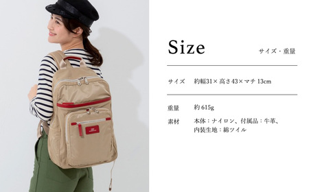 リュック豊岡鞄CDTC-004（ネイビー）