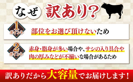 【全6回定期便】【訳あり】さっぱり！博多和牛 赤身 しゃぶしゃぶ すき焼き用 800g（400g×2p）肉 お肉 牛肉 赤身 [ABBP149] 