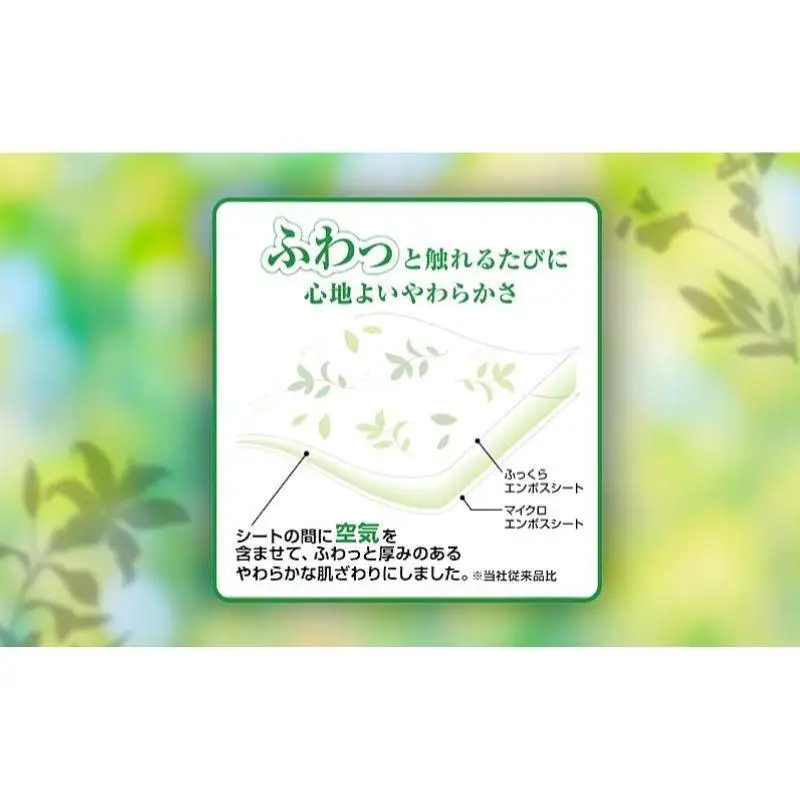 日用品 エリエール リーフプリント ダブル 12ロール 日用品