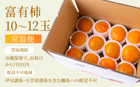 【先行予約】有機配合肥料使用 富有柿 10玉から12玉 2026年11月上旬から11月下旬 出荷予定【春光園】 柿 かき 甘柿 甘い 果物 フルーツ