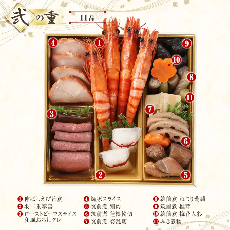 おせち 和洋「華」 おせち [おせち料理 二段重 正月 冷蔵]