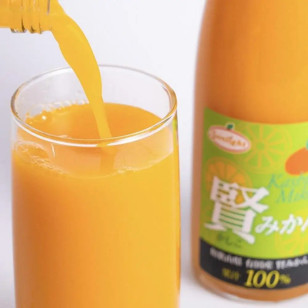 賢みかんジュース200ml 12本セット ギフト