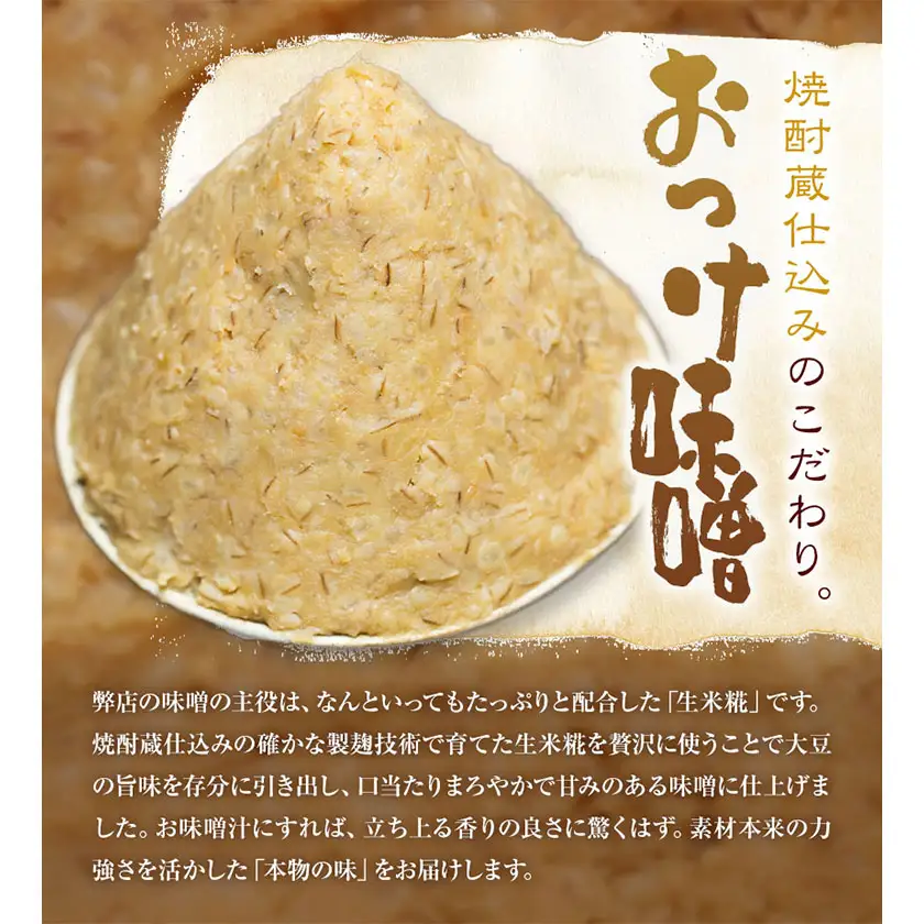 アラカルトセット 味噌 1kg 甘酒 500g 塩こうじ 250g さつま糀商店 