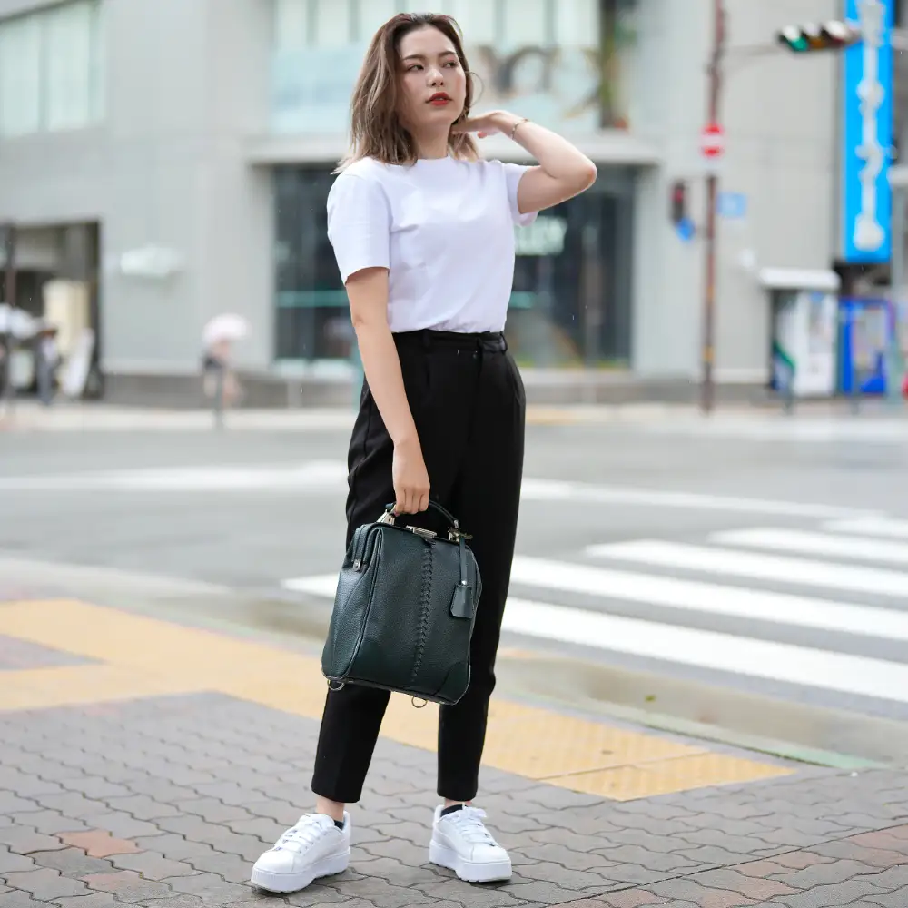 豊岡鞄 YOUTA ELK 3WAY ダレスバッグ MINI（YK60）ダークグリーン