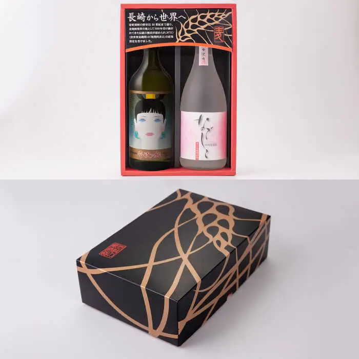 【高島屋選定品】 麦焼酎 〈壱岐の蔵酒造〉壱岐っ娘・なでしこセット [JFJ004]