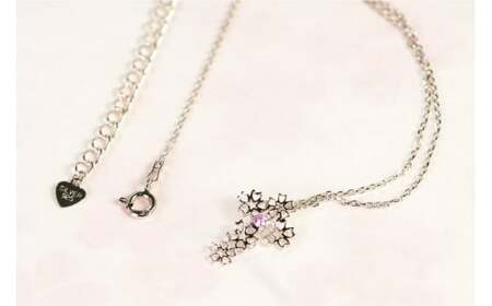 わに塚の桜モデルペンダント『桜クロス』