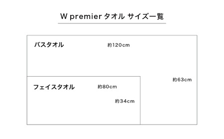 【究極の肌触りと吸水力】バスタオル4枚　W premier(009_5028)