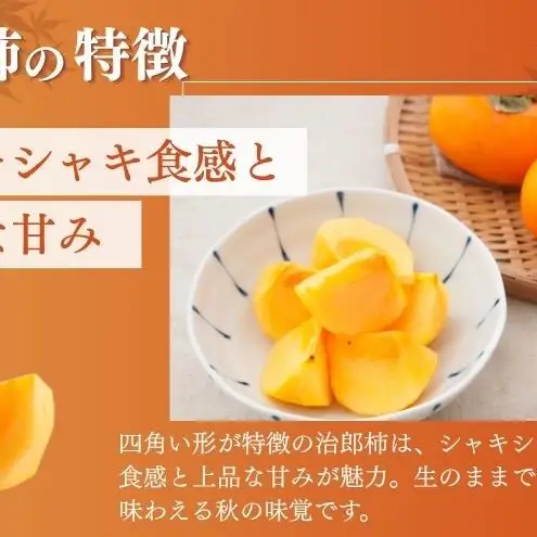 森の治郎柿（10玉） 果物 両角柿園 静岡県産 次郎柿