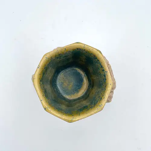 glaze gem 磁器製 酒器 黄緑 No.203