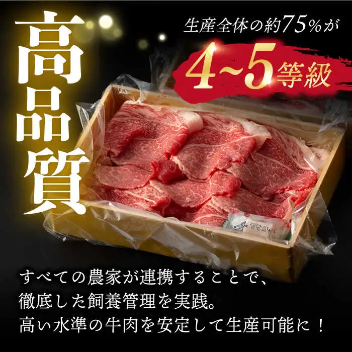【3回定期便】【限定生産】牛肉 切り落とし 長崎和牛 出島ばらいろ（800g/回）【肉のマルシン】 [FG29] 肉 牛肉 赤身 小分け しゃぶしゃぶ すき焼き 定期便