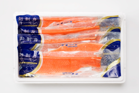 お刺身トラウトサーモン15～30本(計7.5kg) E-09001