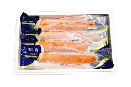 お刺身トラウトサーモン10～25本(計5kg)＆塩キングサーモン切り身1切(約100g)×20P E-09009