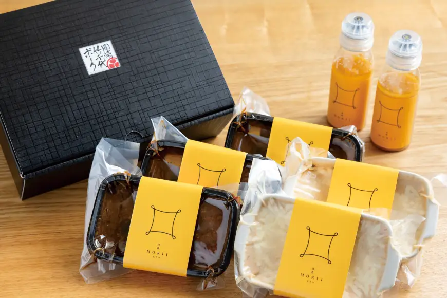 ハンバーグ 3個 カニクリーム グラタン 2個 自家製白味噌ドレッシング 2本 セット