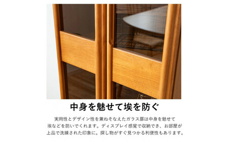 書棚 本棚 幅60cm 大きめ コレクション収納 DVD収納 木製家具 多目的ボード ブラウン