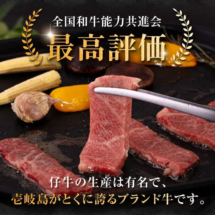 【全6回定期便】壱岐牛 カルビ（バラ）焼肉用 400g《壱岐市》【中津留】 カルビ バラ 焼肉 BBQ 牛肉 赤身 [JFS043] 126000 126000円