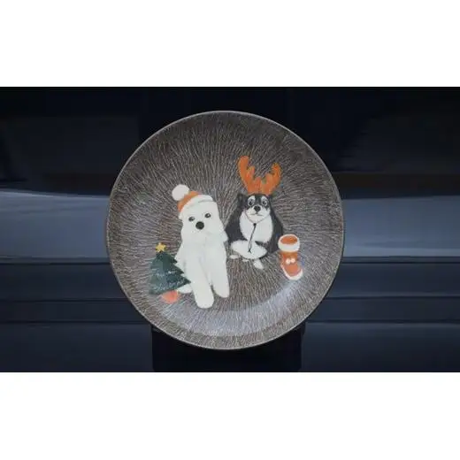 〈現川焼臥牛窯〉オーダーメイド９寸皿