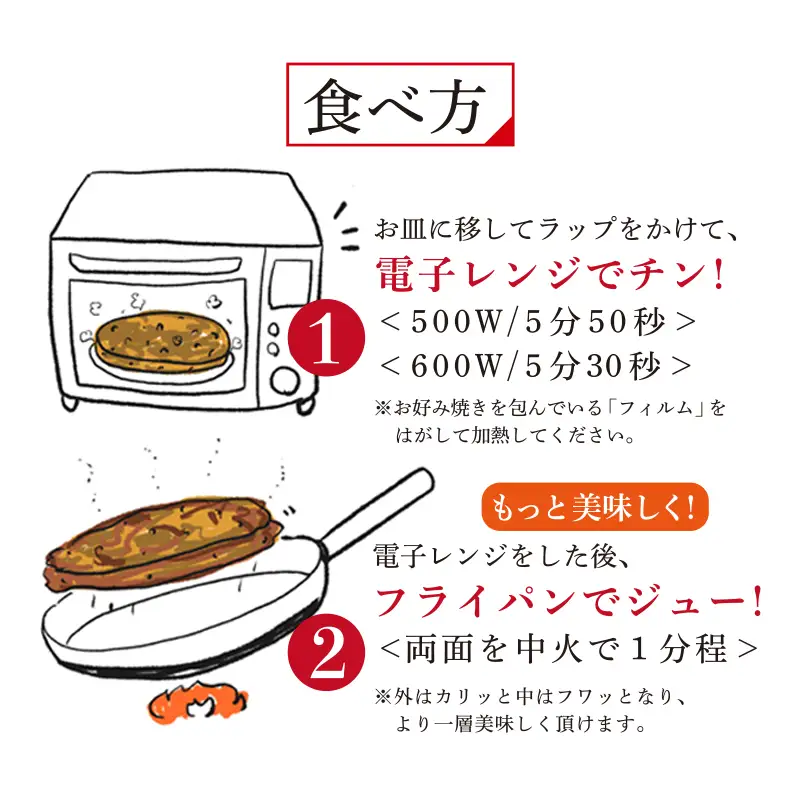 いてやさんちのお好み焼き（豚玉）