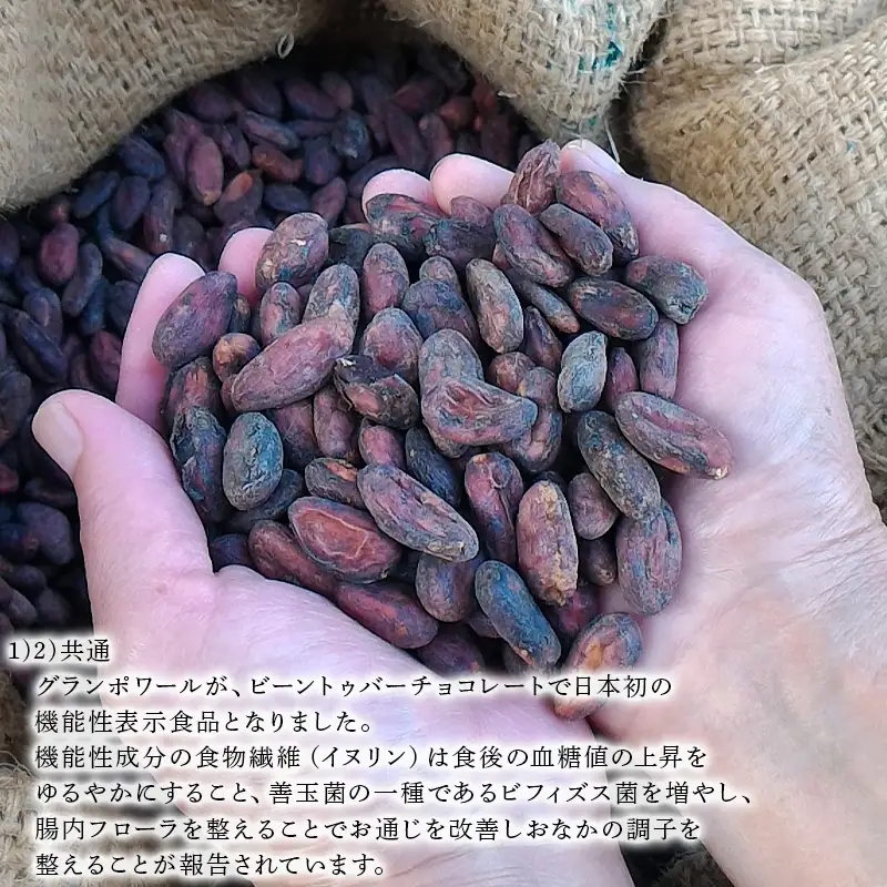 グランポワール ビーントゥバーチョコレート55g・雪うさぎ白いちごチョコレート50g・カカオニブス60g (合計165g) 無添加 砂糖不使用 低GI