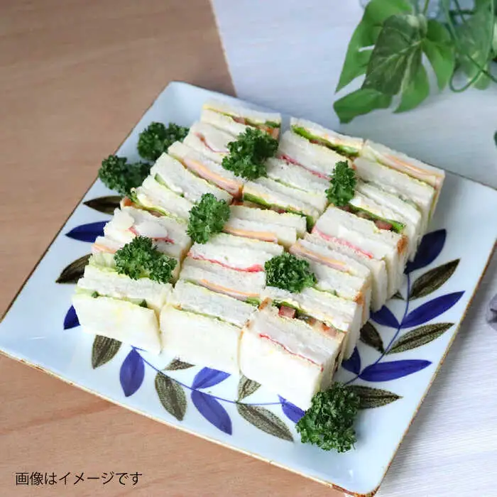 【波佐見焼】スクエアプレートL ブルーフラワー 食器 皿【翔芳窯】[FE277] 波佐見焼