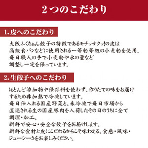 【大阪名物】大阪ふくちぁんスタミナ餃子 冷凍生餃子 72個 ［36個入×2セット］