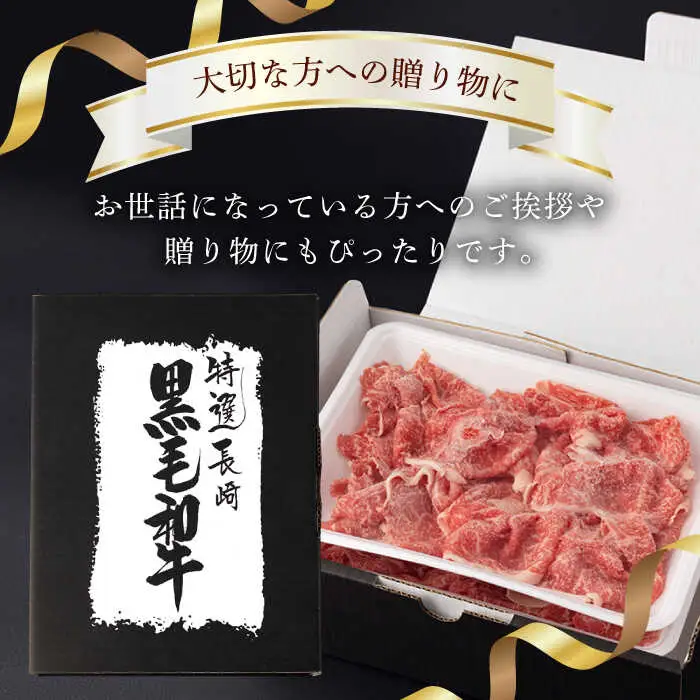 【第12回定期便】【訳あり】 切り落とし 600g 長崎和牛 黒毛和牛  【夢ファームシュシュ】 [WF37] 肉 牛肉 しゃぶしゃぶ すき焼き 訳アリ ワケあり 定期便