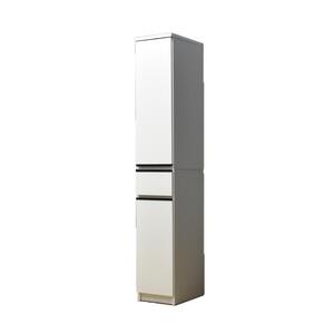 隙間収納  【ビーン 30】 ホワイト つや有