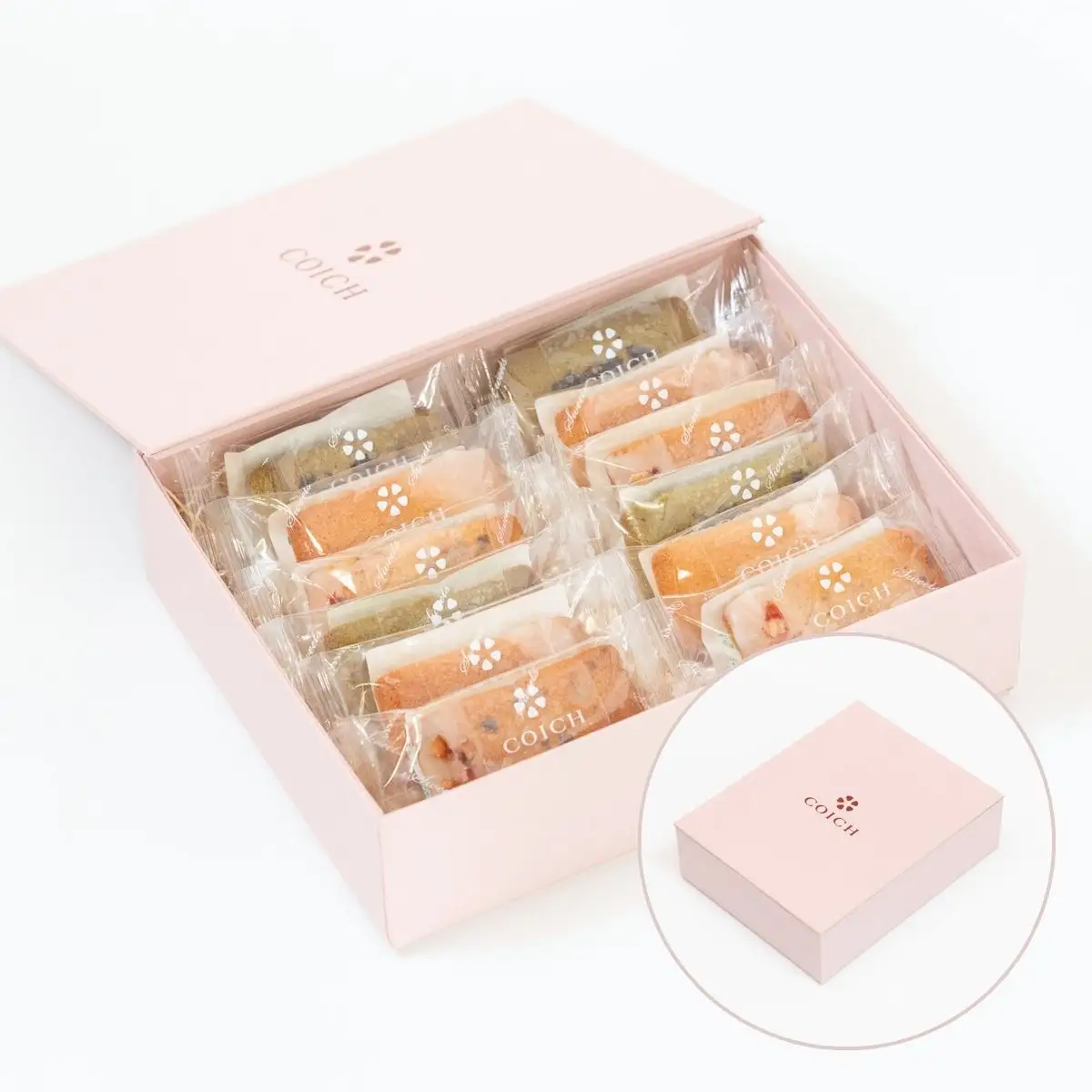宮崎県産いちご使用～いちごのフィナンシェ3種×4個/計12個入 菓子 お菓子 洋菓子 スイーツ デザート いちご フィナンシェ プレーン いちご塩 釜炒り茶 フレーバー 贈り物 ギフト プレゼント 贈答 贈答用 ご褒美 宮崎県 高千穂町 _Tk022-009